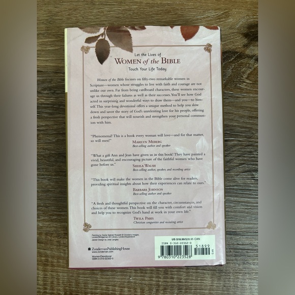 Women of the Bible Book by Ann Spangler and Jean E. Syswerda - Picture 2 of 2